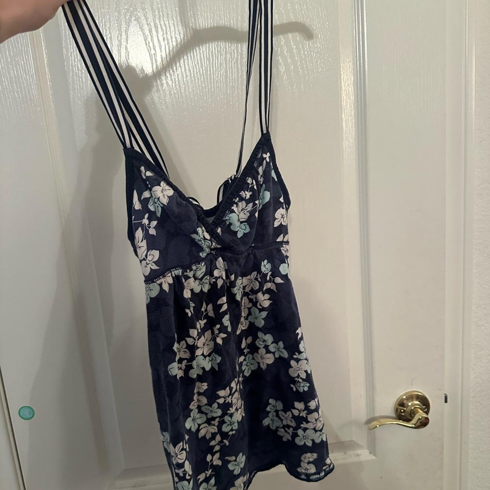 Floral Adjustable Hollister Top